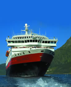 The M/S Kong Harald cruise ship