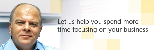 Let us help you spend more time on your business